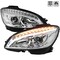 Spec-D Tuning 08-11 Mercedes Benz C-Class Pro Headlights-Chrome LHP-BW20408-TM - alternate 1